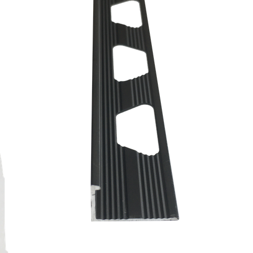 АП 10мм "DO-1" 2,7м Черный мат. Г-об. анод. алюм.