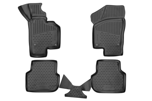 Коврики 3D в салон для VOLKSWAGEN Jetta 2019 - , седан, 4шт. (полиуретан)  AFM3D02439210K
