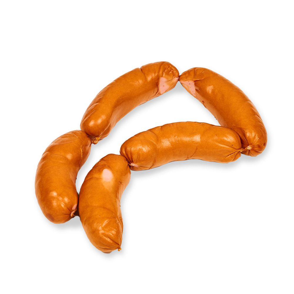 Сосиски "С Телятиной" высший сорт, Гродненский мясокомбинат, Беларусь