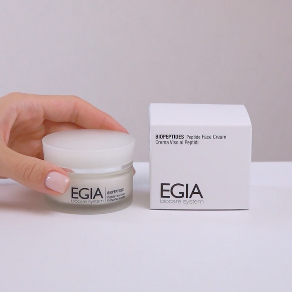 EGIA Крем омолаживающий с пептидным комплексом Peptide Face Сream 50 мл