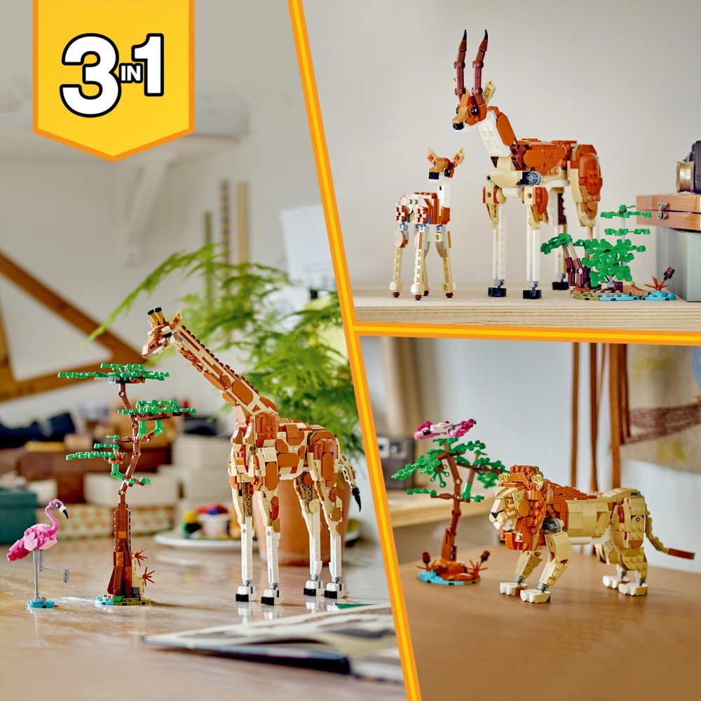 LEGO Creator - Дикие животные с сафари 3в1 31150