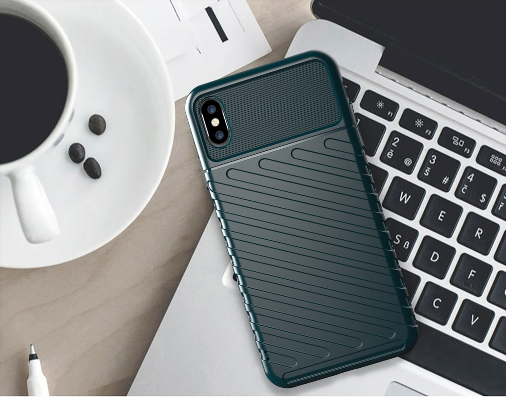 Чехол для iPhone XS Max цвет Green (зеленый), серия Onyx от Caseport