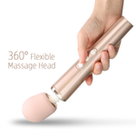 Вибромассажёр Rechargeable Wand, Золотой