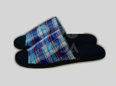 Тапочки домашние мужские «Канада», открытые, трикотаж, подклад бязь, 41р