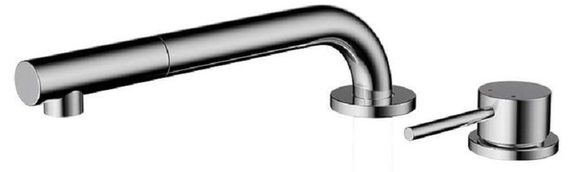 Смеситель Omoikiri Nara 2 Plus-BN латунь/нержавеющая сталь