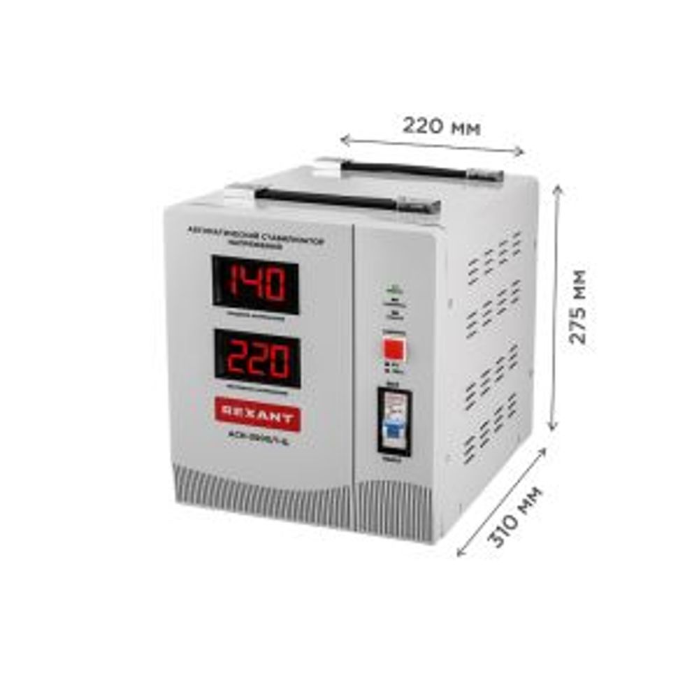 Стабилизатор напряжения AСН-3000/1-Ц REXANT