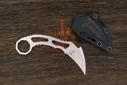 Нож EDC керамбит Kizlyar Supreme Reaper, клинок 63мм, сталь N690