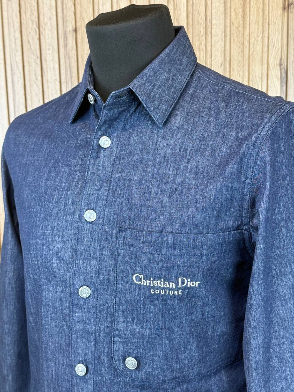 Джинсовая рубашка Christian Dior