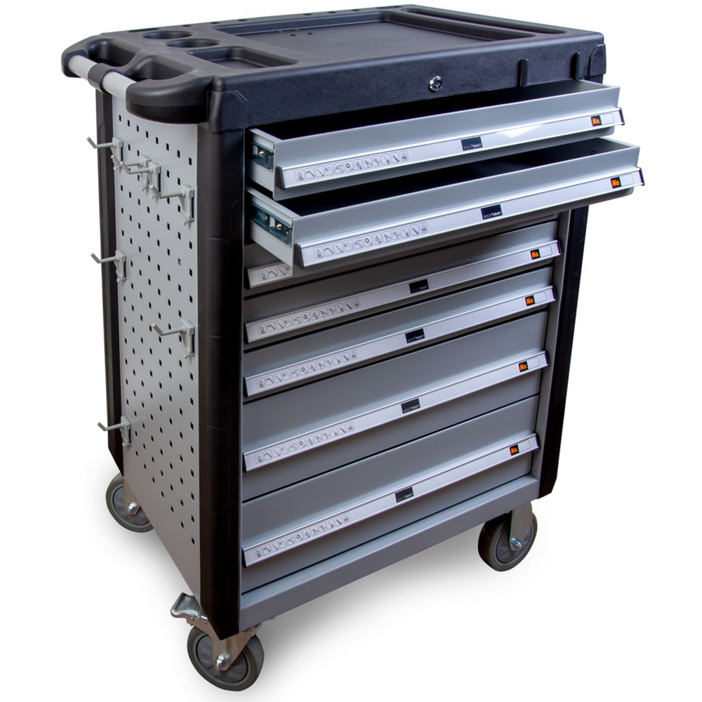 WDK-707 Инструментальная тележка, 7 ящиков