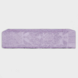 Полотенце 50х90 Arya home Elba лиловое