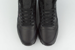 Кроссовки Reebok Classic Leather Fur Triple Black 2