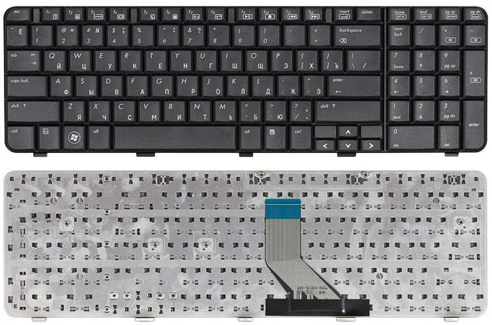 Клавиатура для ноутбука HP Pavilion G71 Compaq Presario CQ71 черная