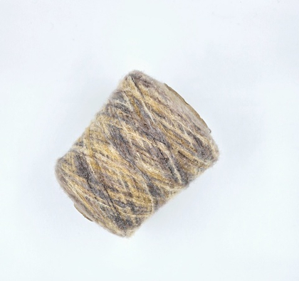 Бэби як 43%, бэби альпака 37%, па 18%, эластан 2% 550 м в 100 г, черничное мокко