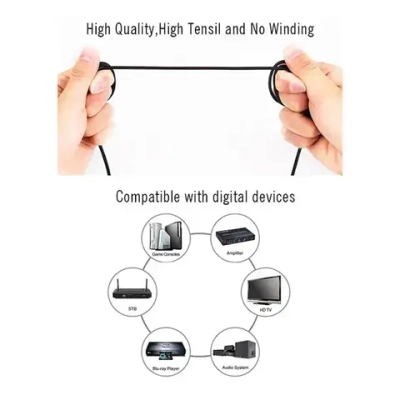 Mobiledata Удлинитель USB 3.0 (A-A), плоский, 5.0 м, черный/голубой