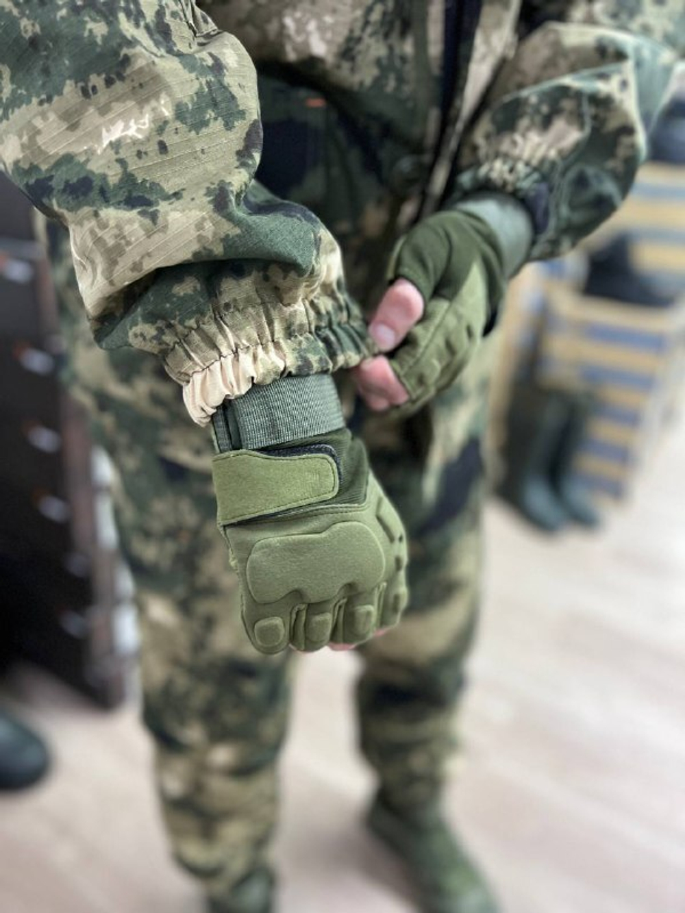 Костюм Горка Деми / мох /