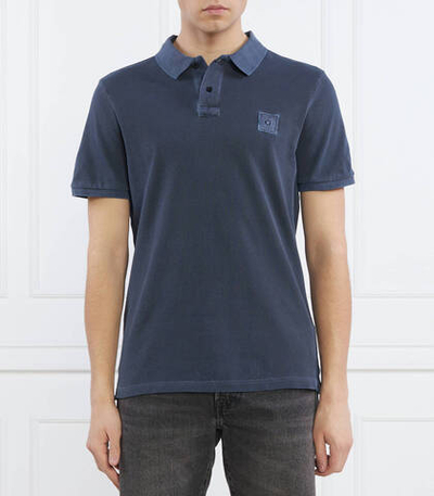 Поло ES WASHED GUESS - темно-синий(M2YP24 K9WF1)