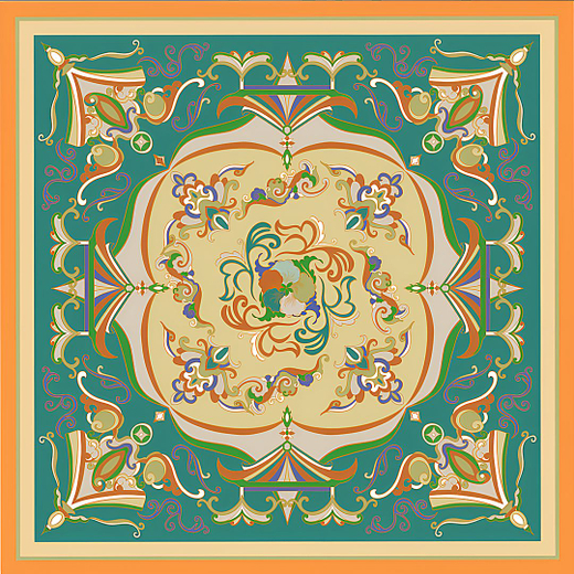 Платок двойной печати 64x64 см AV-BSD1035230121