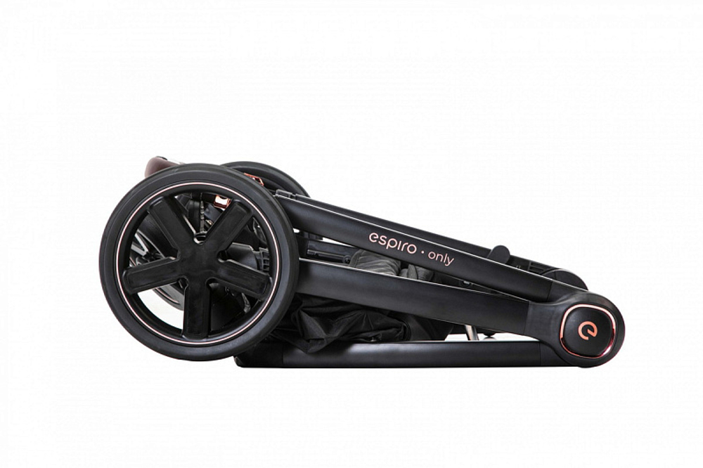 Детская прогулочная коляска Espiro Only Way Gel 2023 210 Stylish black