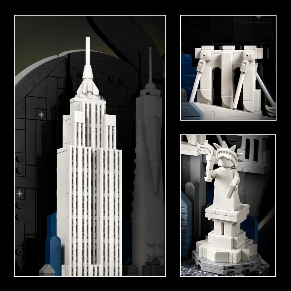 Конструктор LEGO Architecture 21066 Нью-Йорк — Большое Яблоко — фото 15