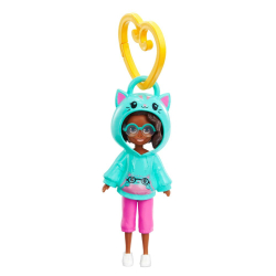 Polly Pocket - Кукла в бирюзовой блузке Подвеска HKV99