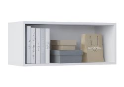 Тумба навесная №2 "Оливия" (белый/белый глянец холодный), МФ Миф, г. Пенза