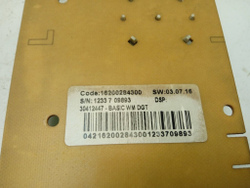 IWSE6125 кт128 Модуль индикации для стиральной машины Indesit 16200284300 б/у