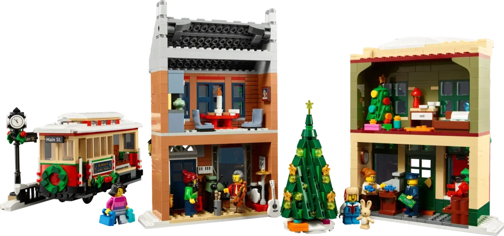 Конструктор LEGO Powered UP 10308 Главная праздная улица