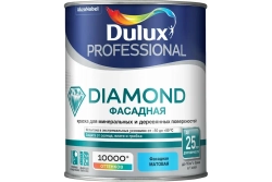 Краска фасадная для минеральных и деревянных поверхностей Dulux Professional Diamond гладкая матовая база BC 4,5 л