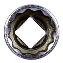 KING TONY (433028S) Головка торцевая стандартная двенадцатигранная 1/2", дюймовая 7/8"