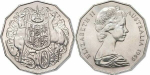 Австралия 50 центов, 1969-1984