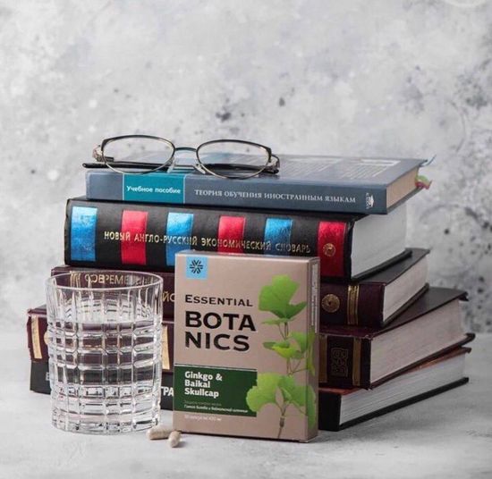 Гинкго билоба и байкальский шлемник Essential Botanics