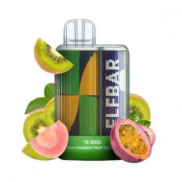 Elf Bar TE6000 - Kiwi Passion Fruit Guava (5% nic)