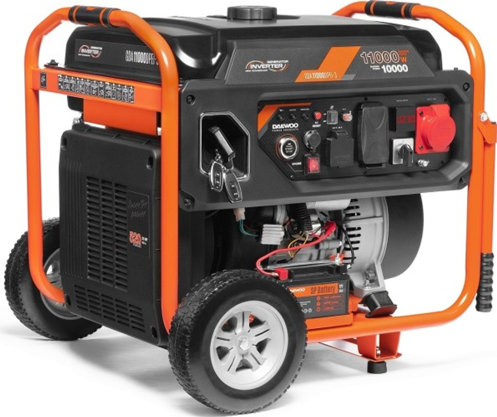 Генератор бензиновый DAEWOO GDA 11000 DPEi-3 DUAL POWER инверторный GDA 11000DPEi-3