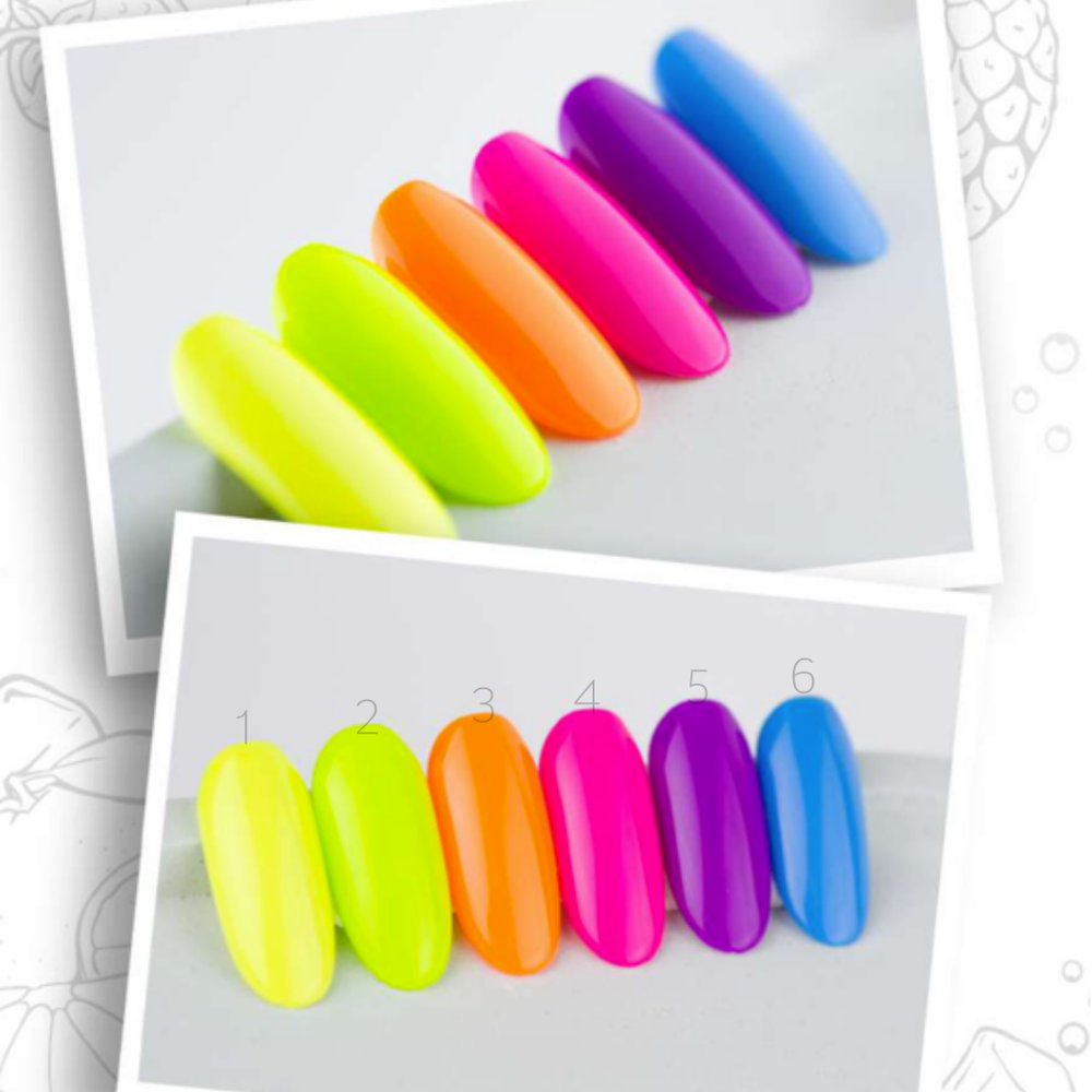 Гель-лак IVA NAILS Neon Time №6, 8мл