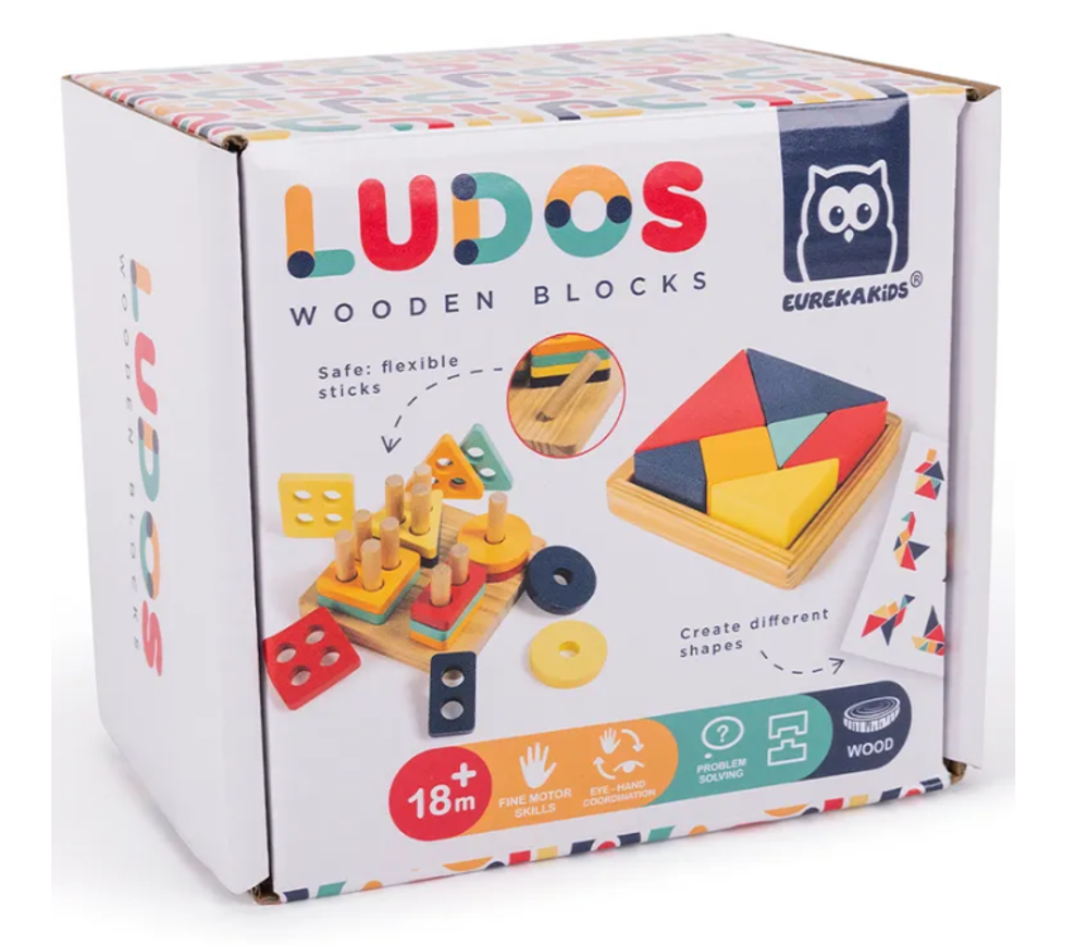 Детская головоломка "Играем вместе" Танграм и Сортер