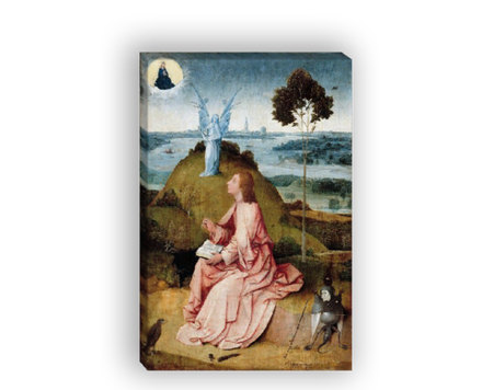 "Иоанн Богослов на Патмосе", Босх, И., картина для интерьера (репродукция)