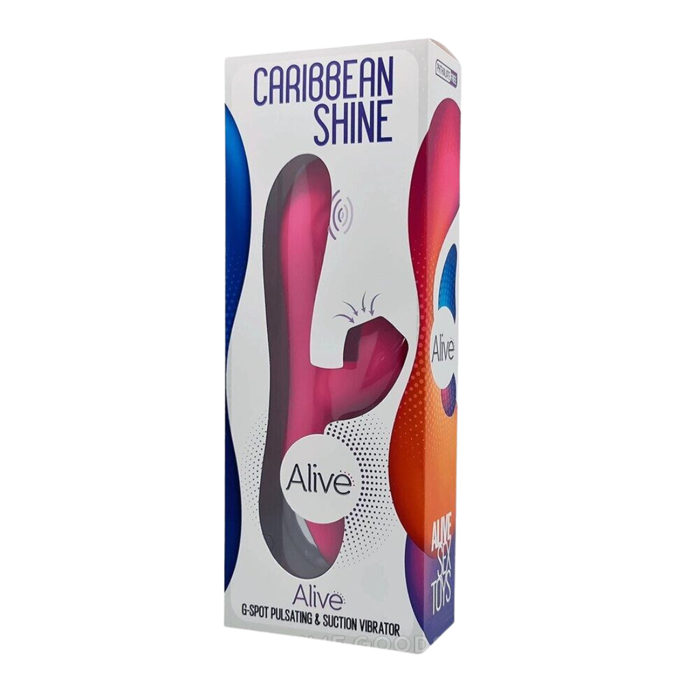Alive Caribbean Shine кролик-пульсатор с вакуумным стимулятором