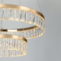 Люстра Rivoli Erika 6131-105 светодиодная LED 68 Вт 3000 K дизайн