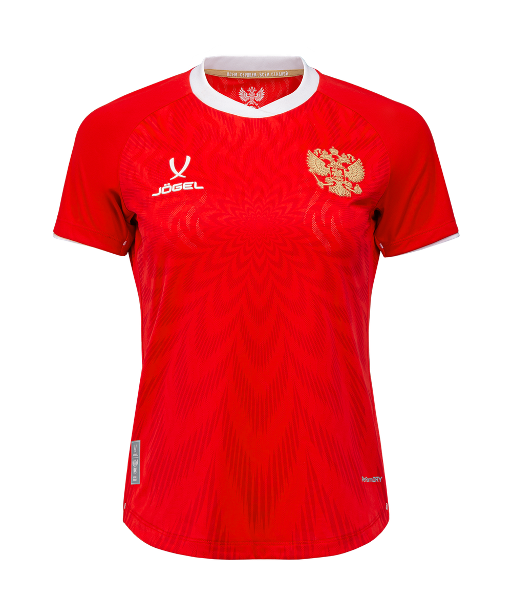 Футболка игровая женская JOGEL NATIONAL PerFormDRY Home Jersey W, красный