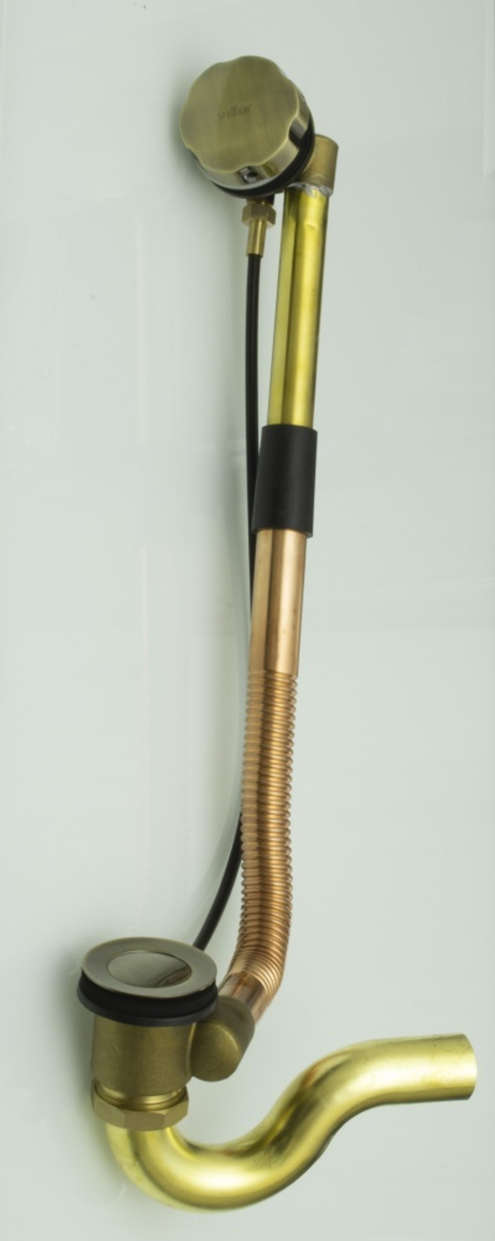 Обвязка ViEiR для ванны металл (полуавтомат, БРОНЗА)  (10/1шт)