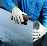 Скотч-брайт ультратонкий 07448+ (серый) 158*224, 07448+, 3M