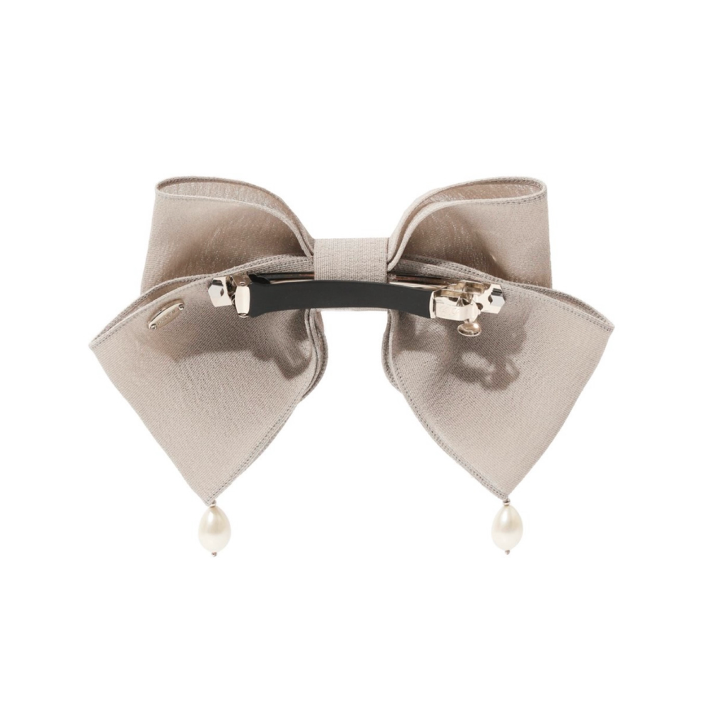 Бант "Балерина" с жемчугом