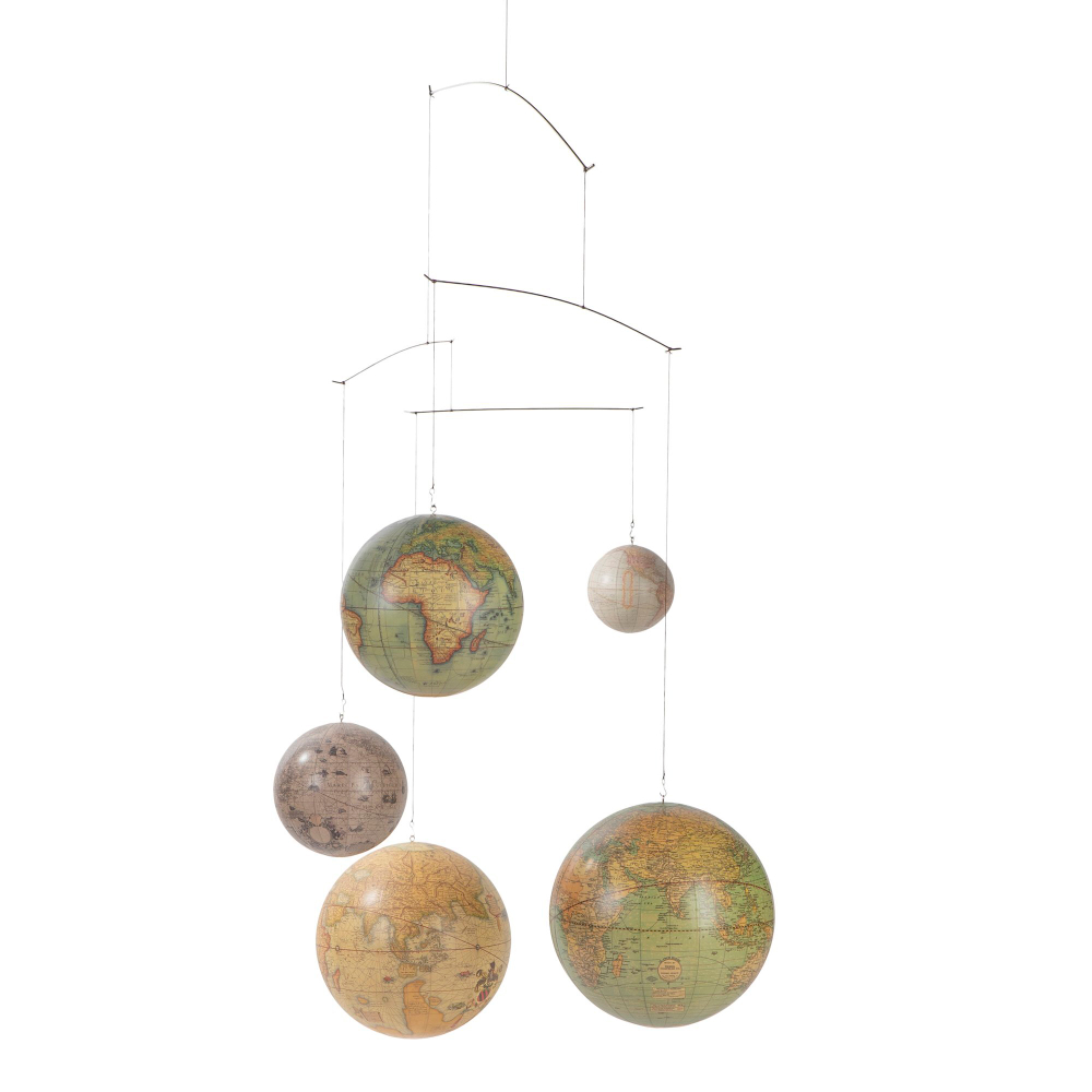 Мобиль 108х18х90см Authentic Models 5 глобусов