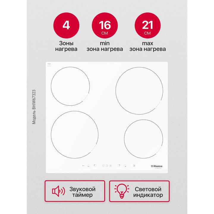 Индукционная панель Hansa BHIW67323