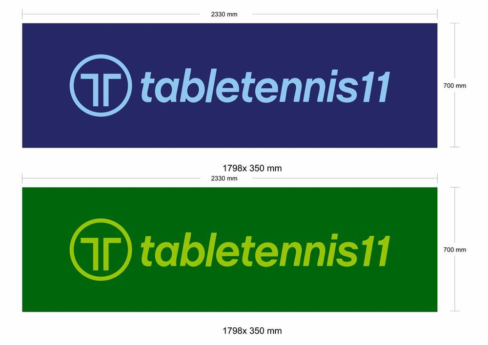 Barrier "tabletennis11" Blue