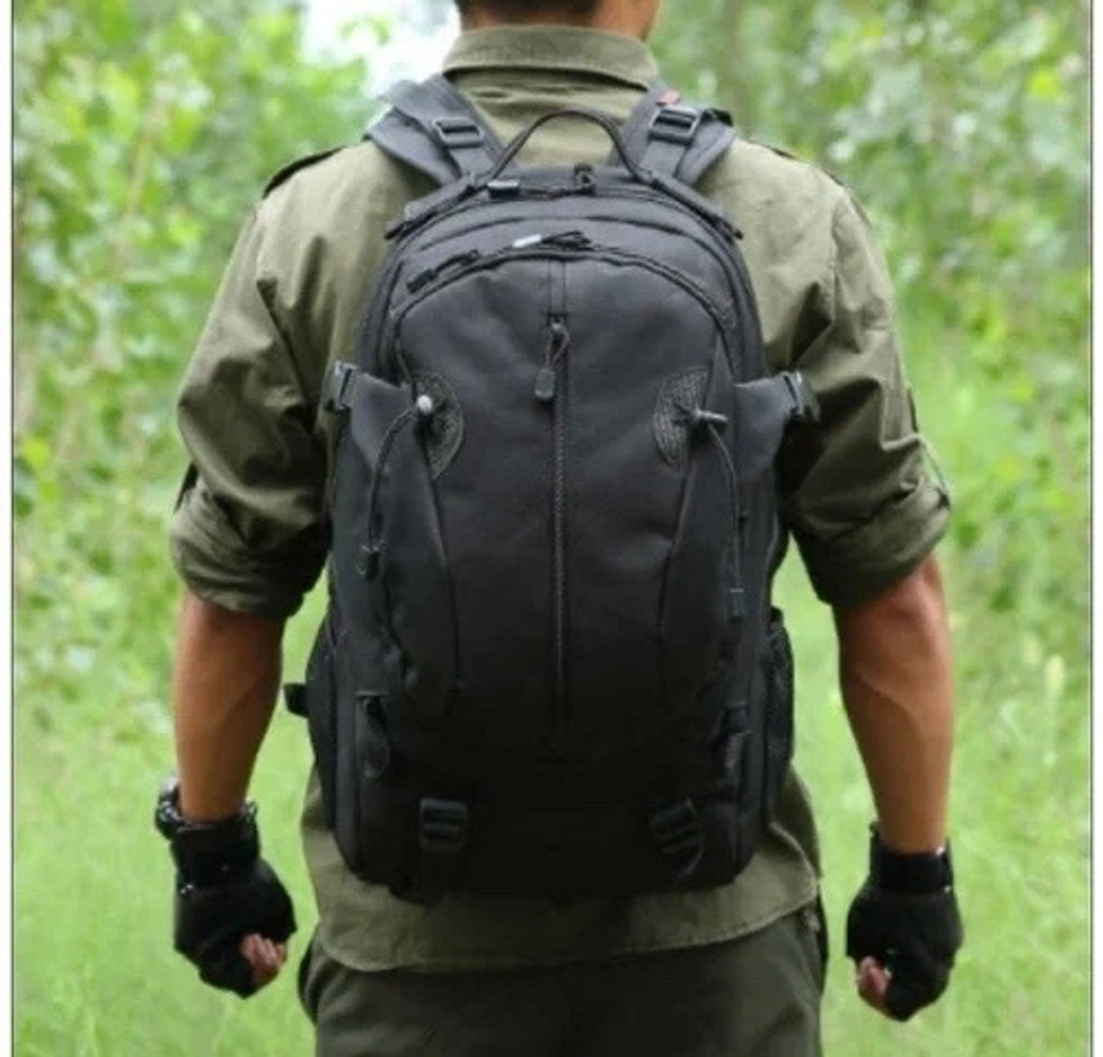 Тактический рюкзак 35л / чёрный