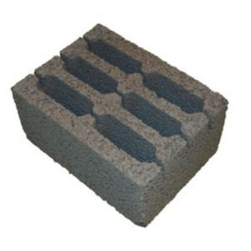 Керамзитоблок М 75 390х290х188 стеновой пустотелый, ВЗКГ