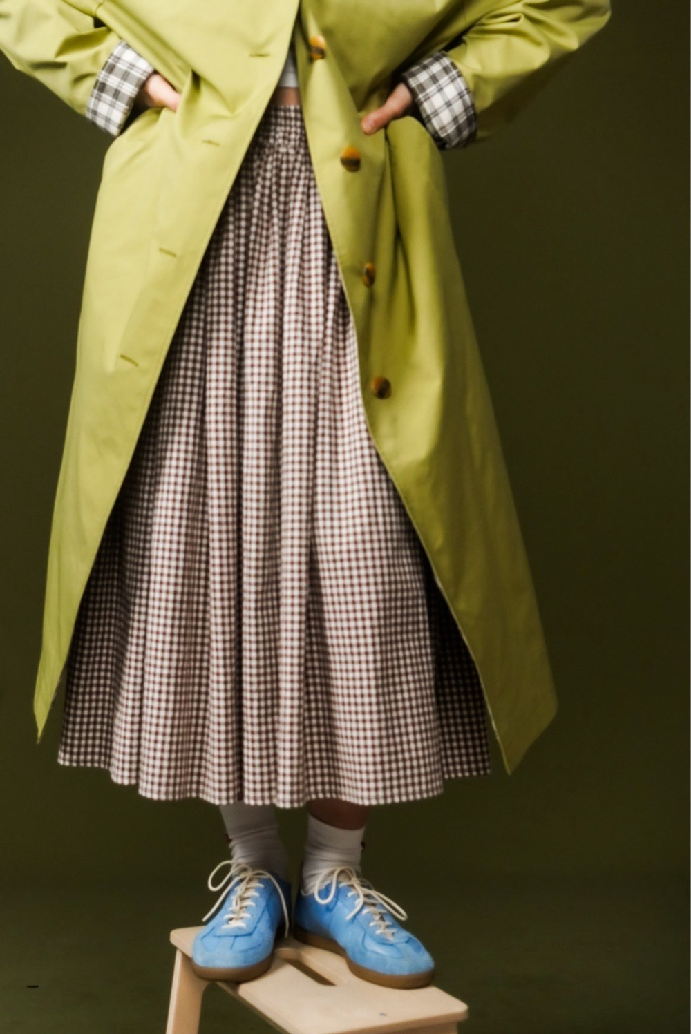 Плащ "Зое" Авокадо