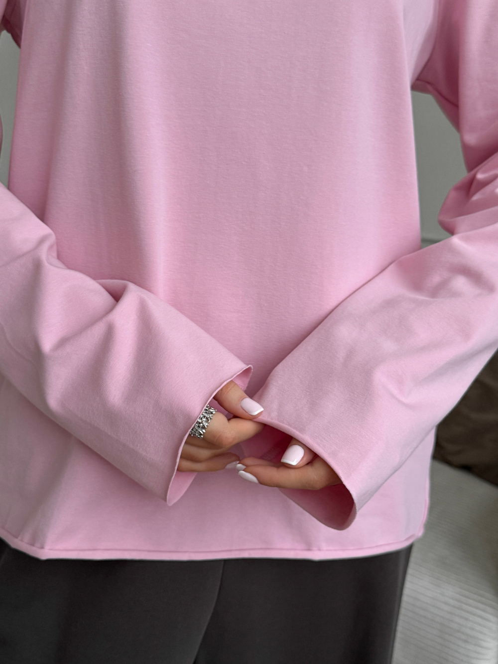 Лонгслив оверсайз