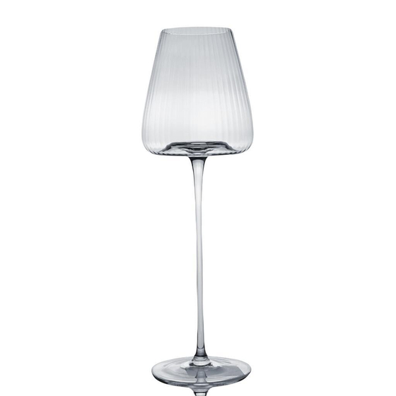 Бокал для вина 410 мл "Zie Optical" d 5,4 см h27 см оптические грани P.L. - BarWare [4]